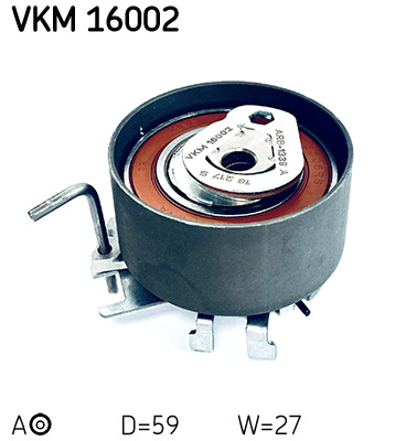 SKF Feszítőgörgő, vezérműszíj VKM16002_SKF